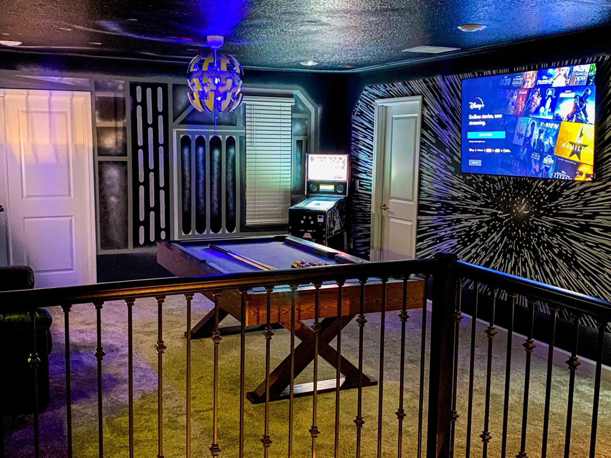 Magical Family Vacation Home Near Disney World At Storey Lake, Star Wars Gameroom, Pool, Theater, Mickey Slide, Sleeps Up To 28 Kissimmee Exterior photo