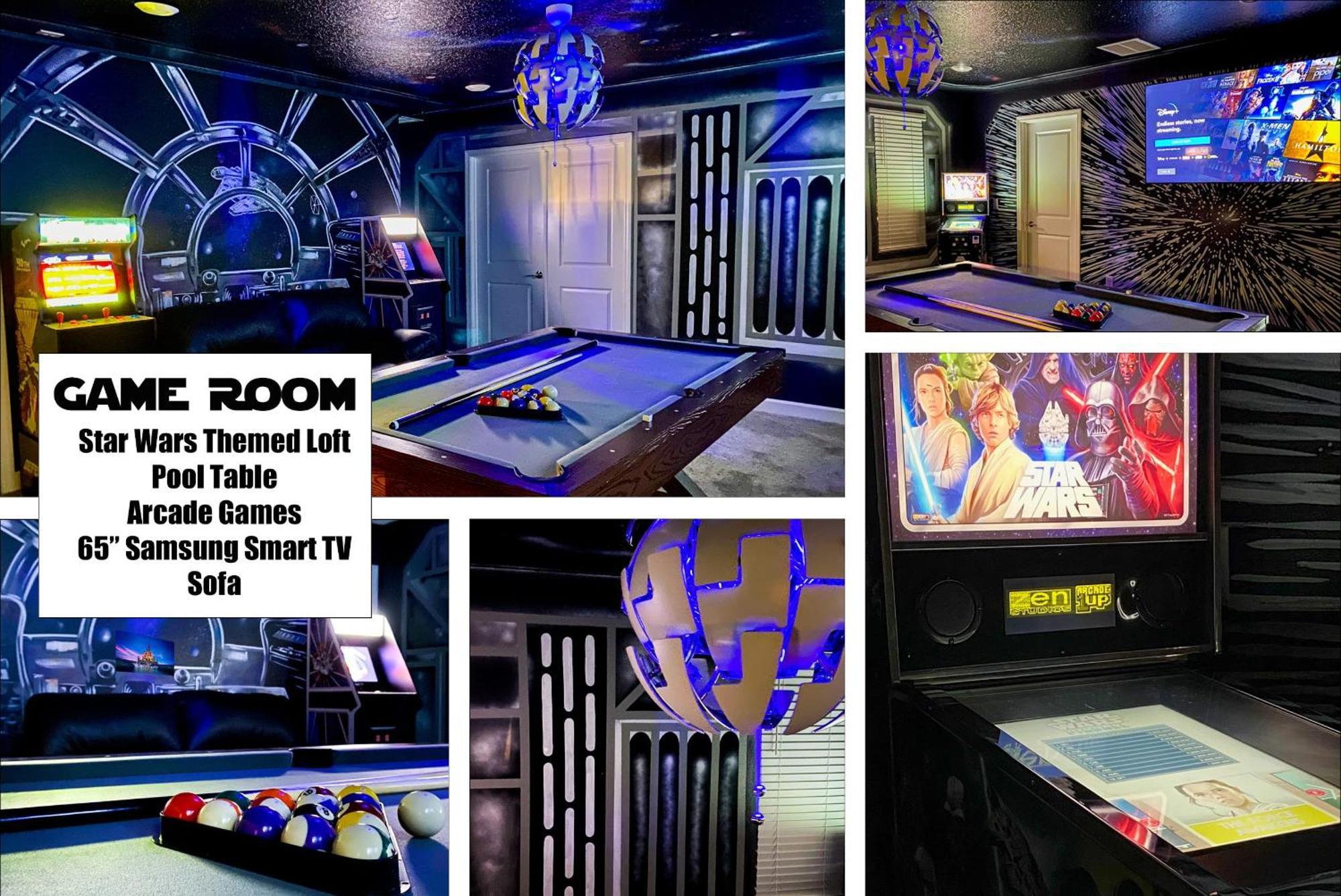 Magical Family Vacation Home Near Disney World At Storey Lake, Star Wars Gameroom, Pool, Theater, Mickey Slide, Sleeps Up To 28 Kissimmee Exterior photo